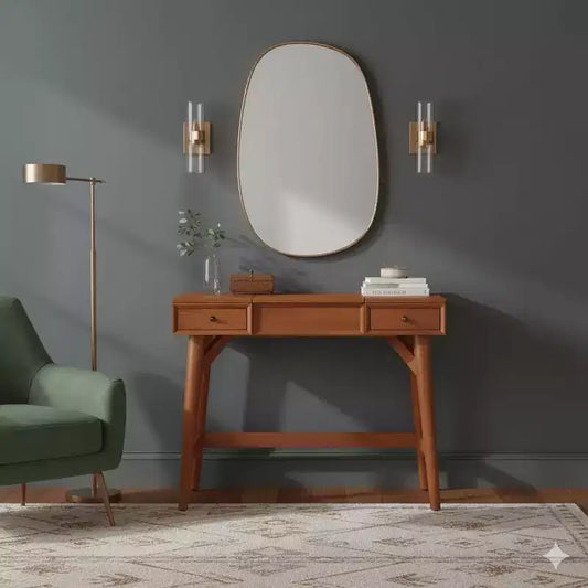 Flynn Bedroom Vanity, Chestnut