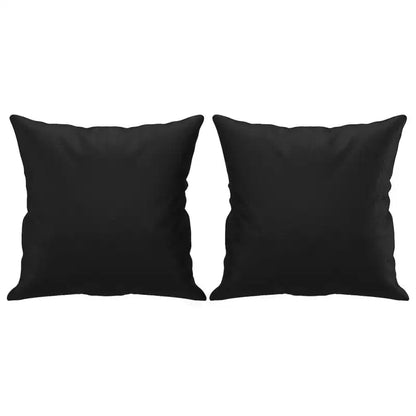 Set divani in similpelle antracite/nero – 4 posti