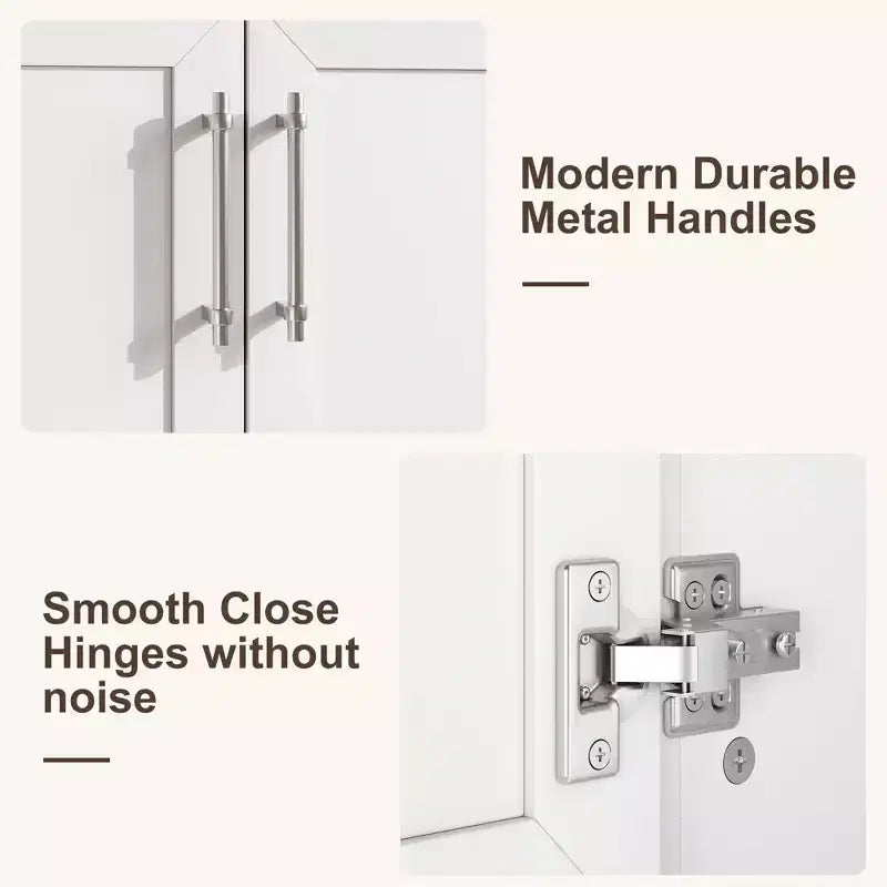Mobile lavabo da bagno freestanding in verde chiaro/legno naturale/noce/bianco con lavello, 24"/30"/36", singolo