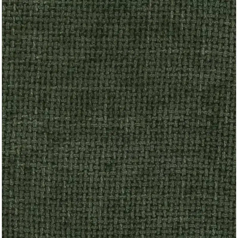 Divano modulare a 2 posti in tessuto ciniglia cognac / crema / verde / grigio