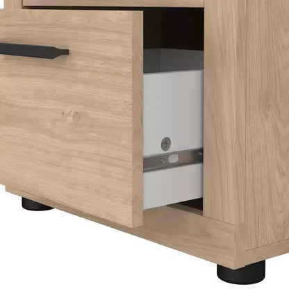 Set camera da letto 2 pezzi Jackson Hickory – Cassettone a 6 cassetti e comò a 3 cassetti (montaggio da 2 persone)