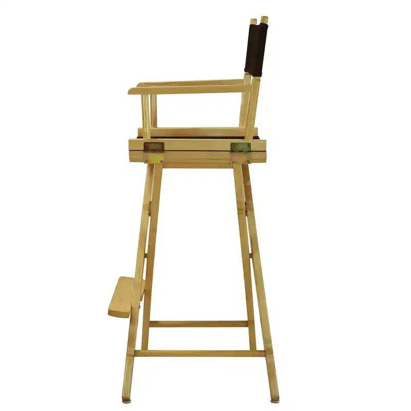 Sedia da regista alta da bar, colori assortiti, pieghevole, 1 posto