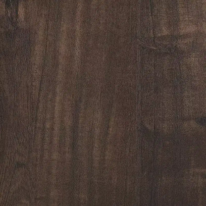 Noce Scuro / Nero / Rovere Ghiacciato, Mobile TV ad Angolo con Camino Elettrico, Adatto a TV fino a 65"