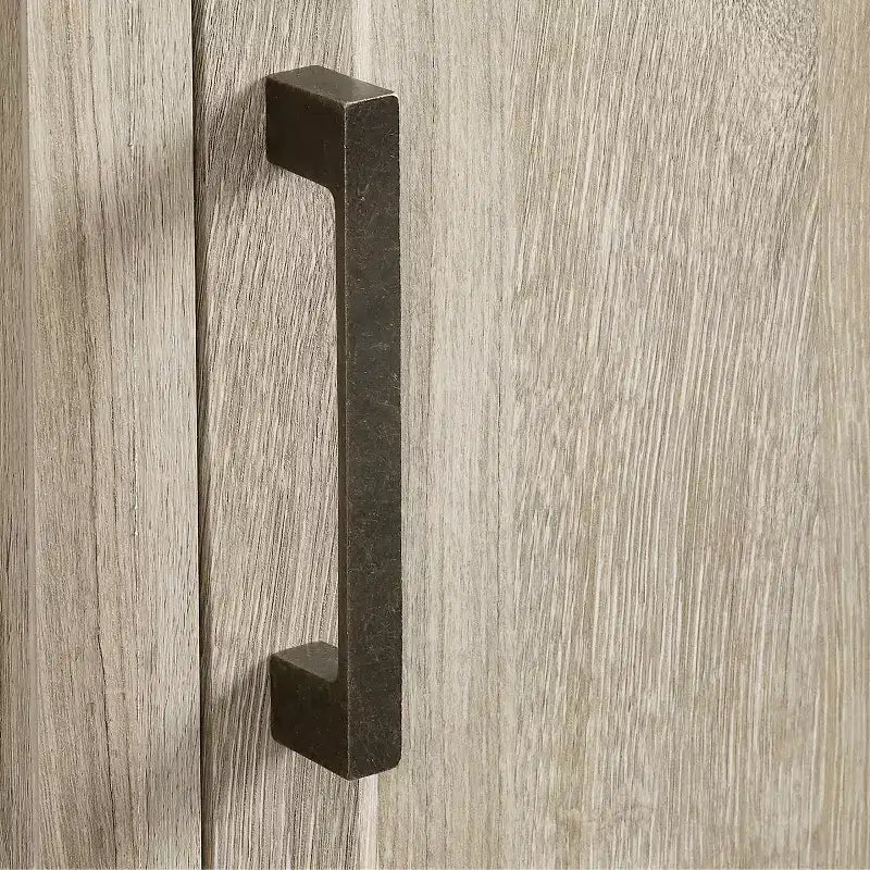 Noce Scuro / Nero / Rovere Ghiacciato, Mobile TV ad Angolo con Camino Elettrico, Adatto a TV fino a 65"